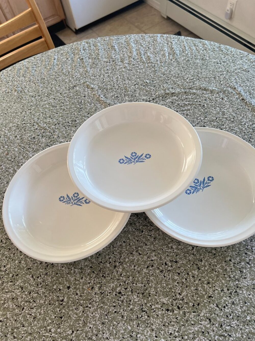 CorningWare P‑309 Pie Plates Set of 3 – 9" – Cornflower Blue